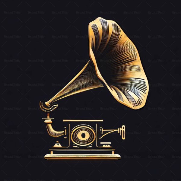Antiker Grammophon